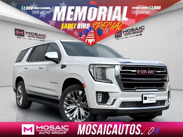 used 2021 GMC Yukon car, priced at $49,990