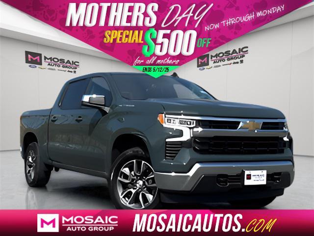 new 2025 Chevrolet Silverado 1500 car, priced at $46,586