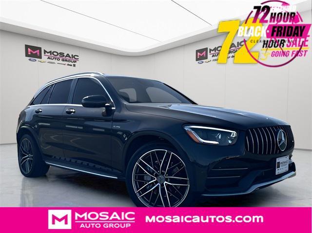 used 2021 Mercedes-Benz AMG GLC 43 car, priced at $38,990