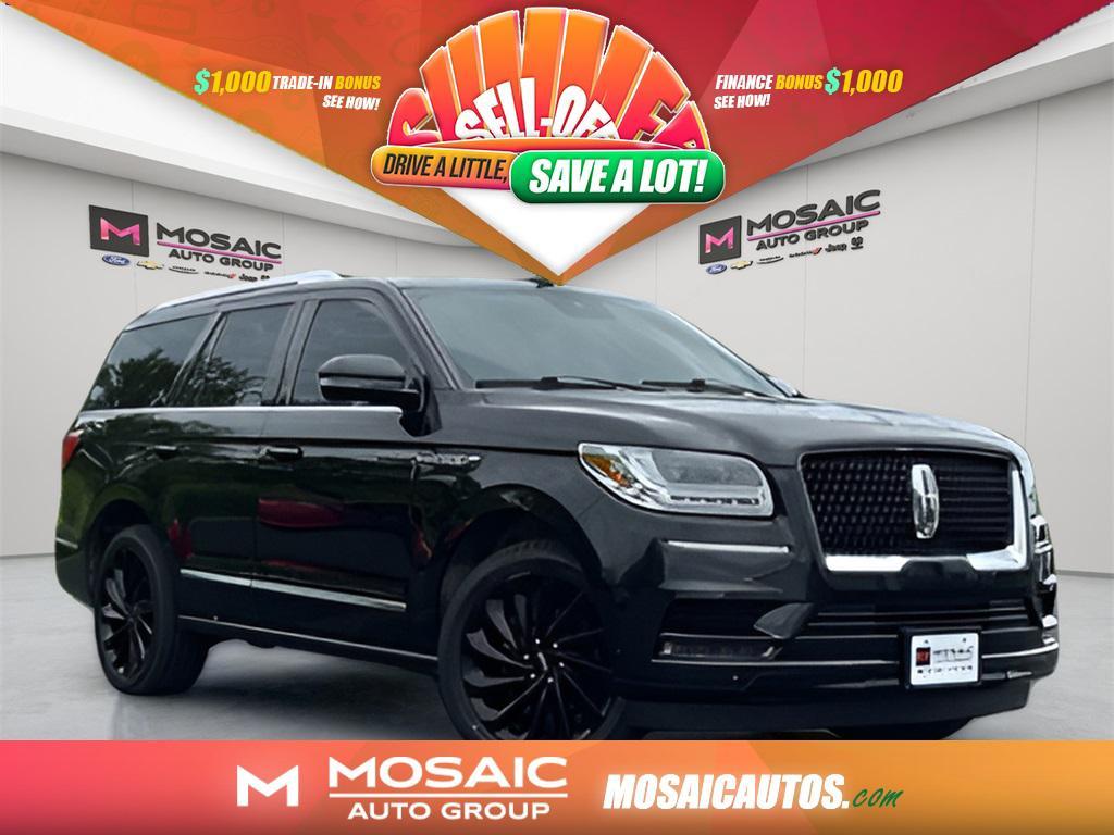 used 2021 Lincoln Navigator car, priced at $49,795