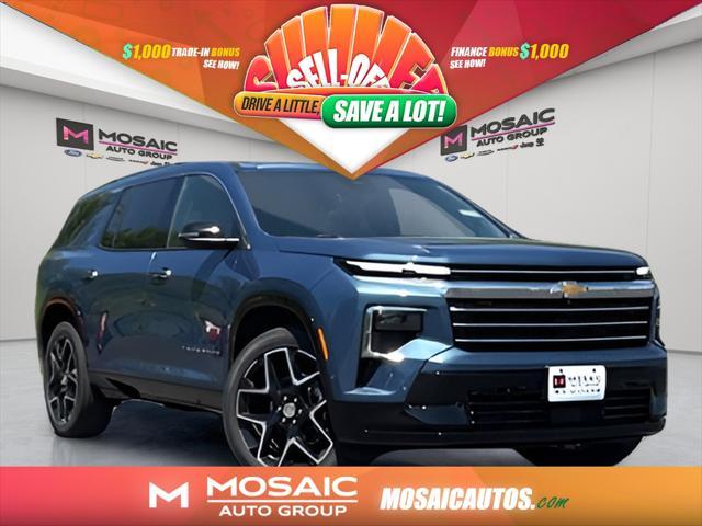 new 2025 Chevrolet Traverse car, priced at $58,795