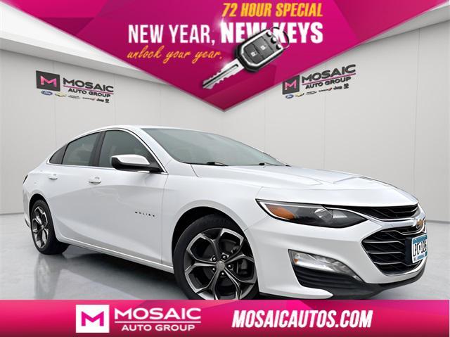 used 2021 Chevrolet Malibu car, priced at $13,990