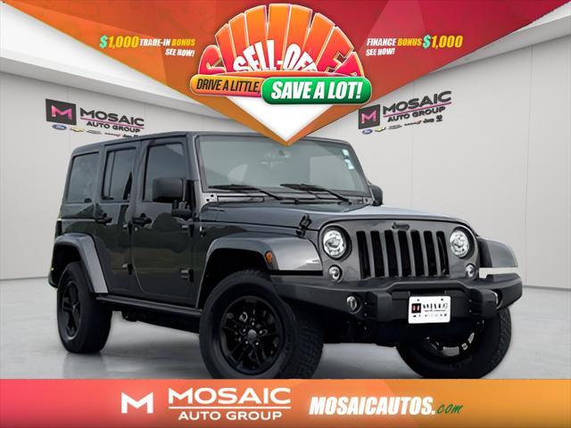 used 2017 Jeep Wrangler Unlimited car, priced at $24,995