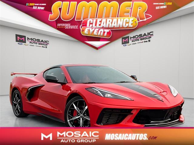 used 2022 Chevrolet Corvette car, priced at $63,995