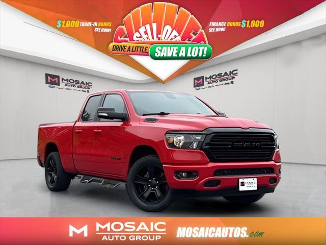 used 2021 Ram 1500 car, priced at $25,995
