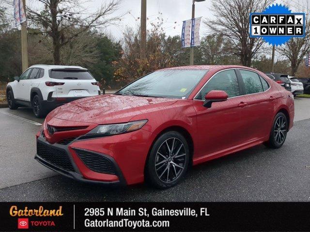 used 2021 Toyota Camry car, priced at $20,683