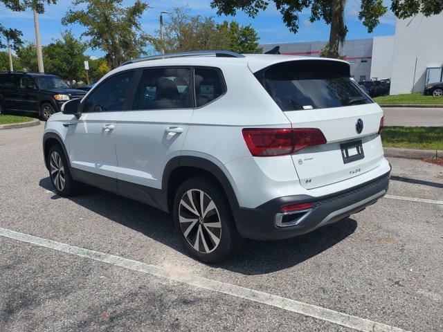 used 2023 Volkswagen Taos car, priced at $20,203