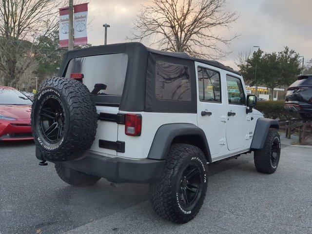 used 2015 Jeep Wrangler Unlimited car, priced at $15,286