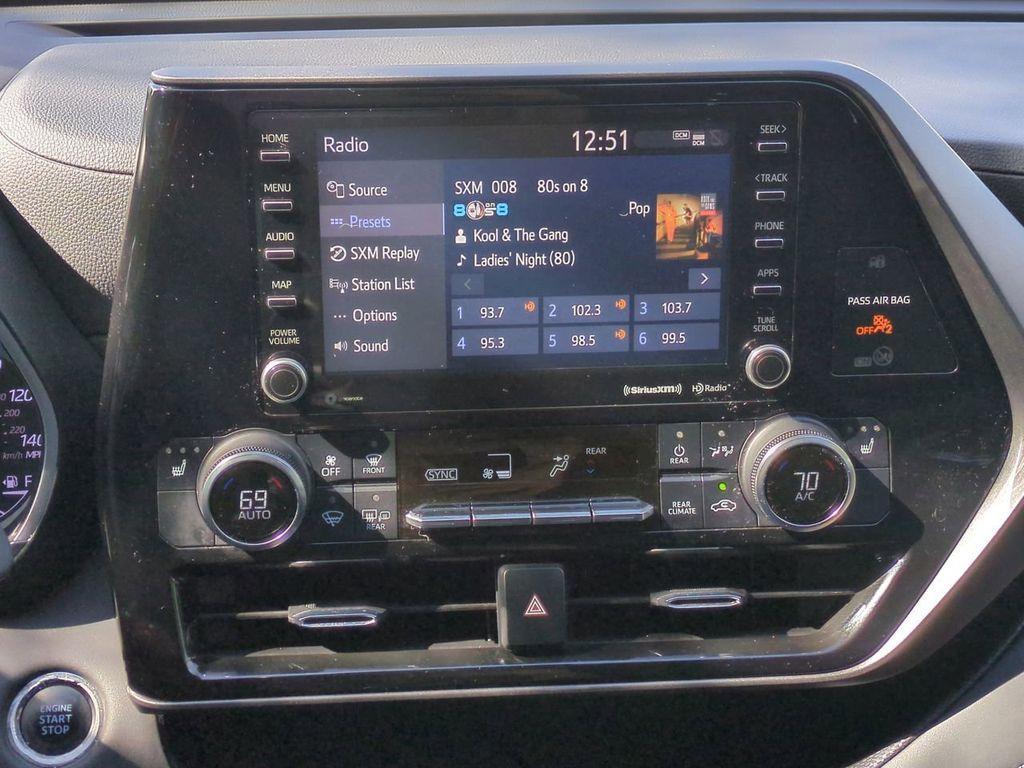 used 2022 Toyota Highlander car, priced at $23,823