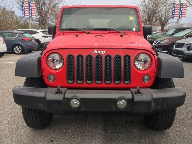 used 2016 Jeep Wrangler Unlimited car, priced at $18,587