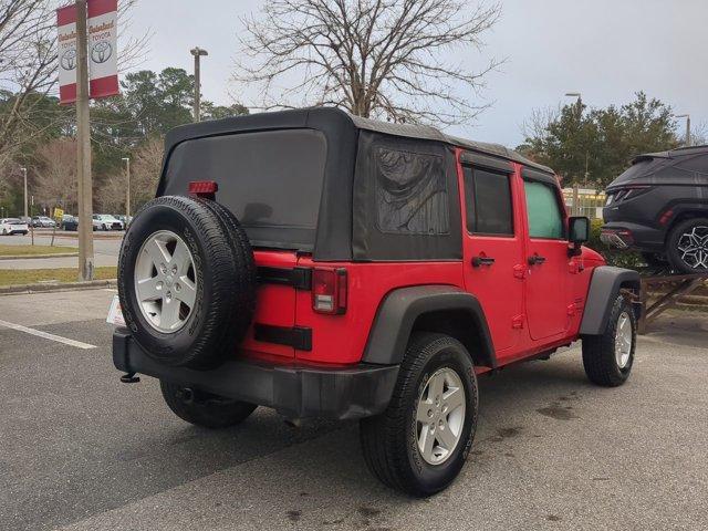 used 2016 Jeep Wrangler Unlimited car, priced at $18,587