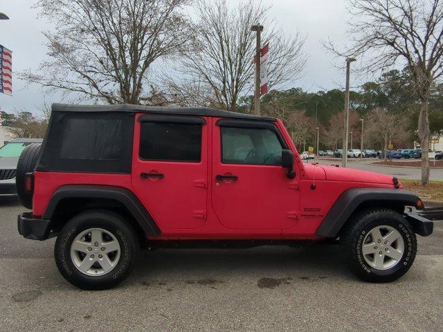 used 2016 Jeep Wrangler Unlimited car, priced at $18,587