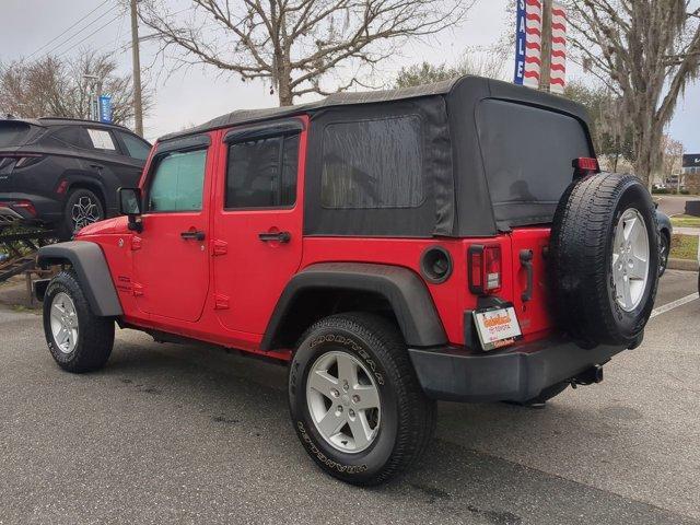 used 2016 Jeep Wrangler Unlimited car, priced at $18,587