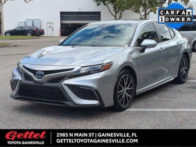 used 2023 Toyota Camry Hybrid car, priced at $27,196