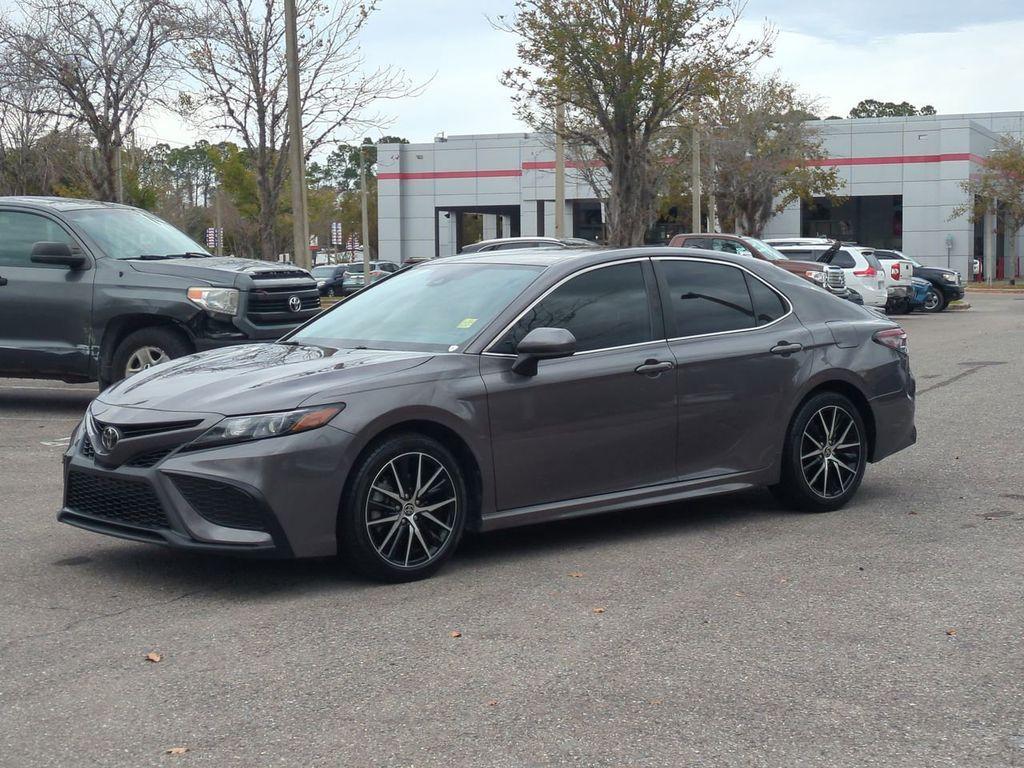 used 2021 Toyota Camry car, priced at $18,622