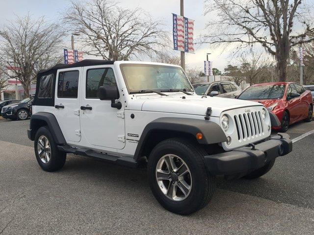 used 2018 Jeep Wrangler JK Unlimited car, priced at $16,599