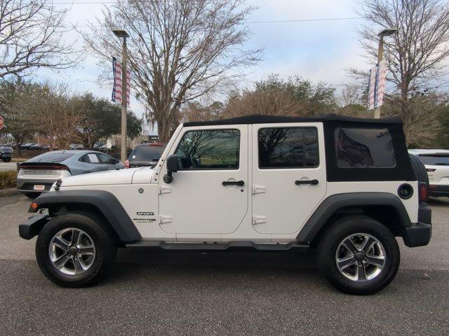 used 2018 Jeep Wrangler JK Unlimited car, priced at $16,599