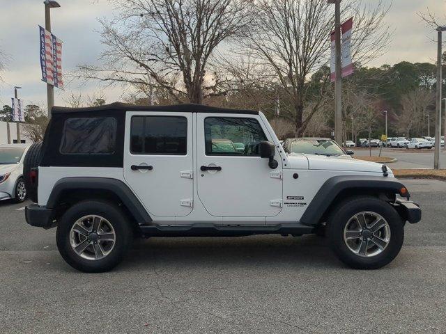 used 2018 Jeep Wrangler JK Unlimited car, priced at $16,599