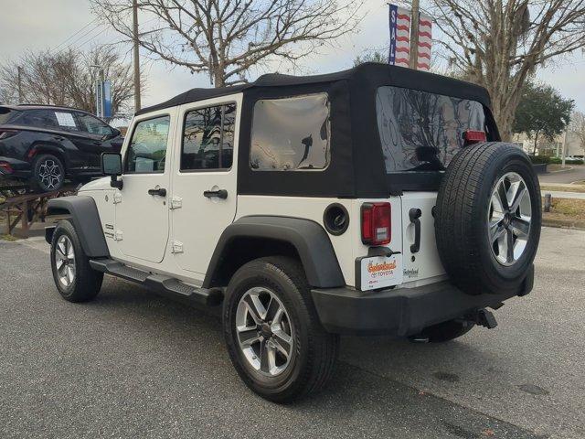 used 2018 Jeep Wrangler JK Unlimited car, priced at $16,599