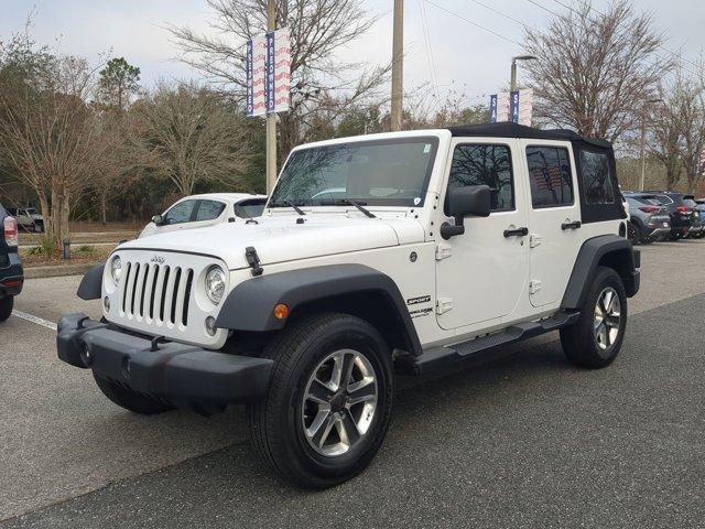 used 2018 Jeep Wrangler JK Unlimited car, priced at $16,599