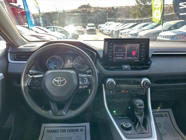 used 2021 Toyota RAV4 Hybrid car, priced at $24,495