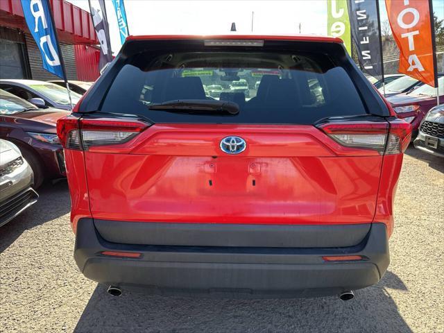 used 2021 Toyota RAV4 Hybrid car, priced at $24,495