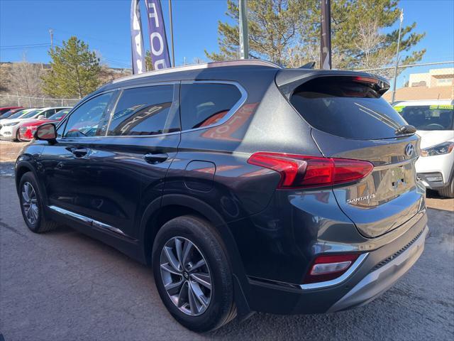 used 2020 Hyundai Santa Fe car, priced at $25,495