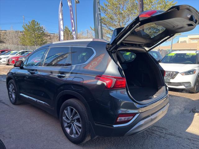 used 2020 Hyundai Santa Fe car, priced at $25,495