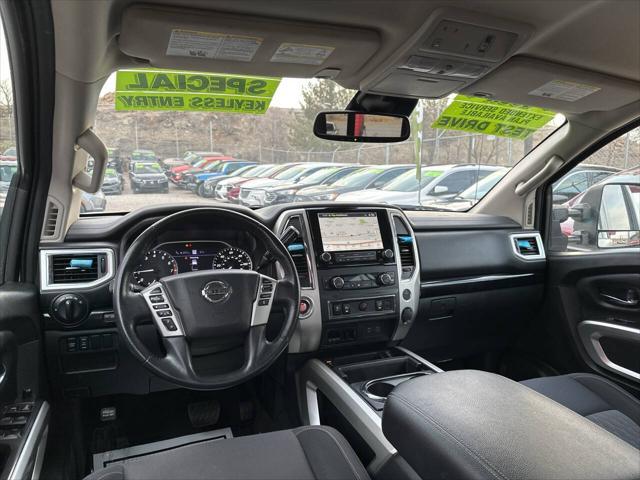 used 2021 Nissan Titan car, priced at $26,995