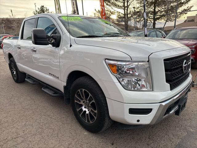 used 2021 Nissan Titan car, priced at $26,995