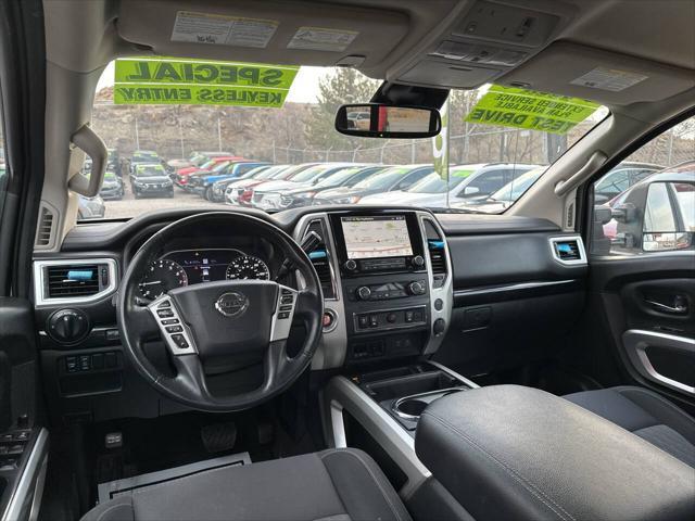 used 2021 Nissan Titan car, priced at $26,995