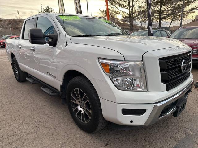 used 2021 Nissan Titan car, priced at $26,995