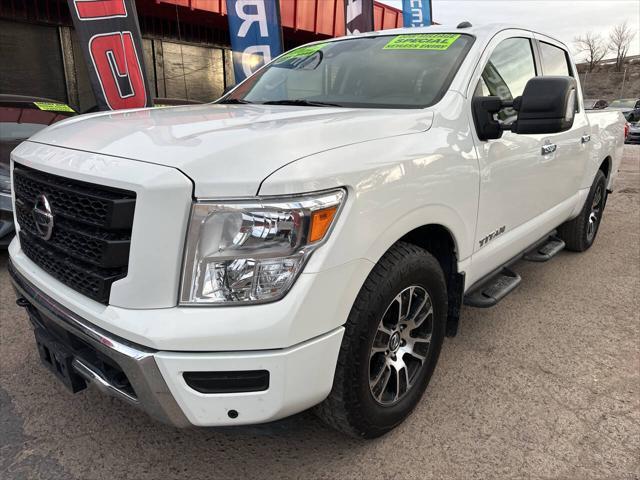 used 2021 Nissan Titan car, priced at $26,995