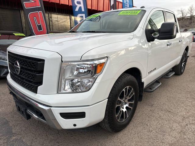 used 2021 Nissan Titan car, priced at $26,995