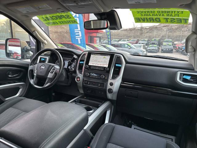 used 2021 Nissan Titan car, priced at $26,995