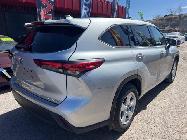 used 2022 Toyota Highlander car, priced at $26,995