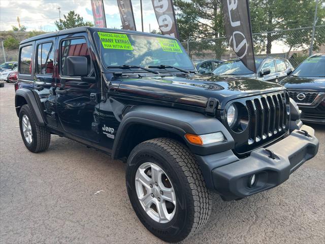 used 2020 Jeep Wrangler Unlimited car, priced at $26,495