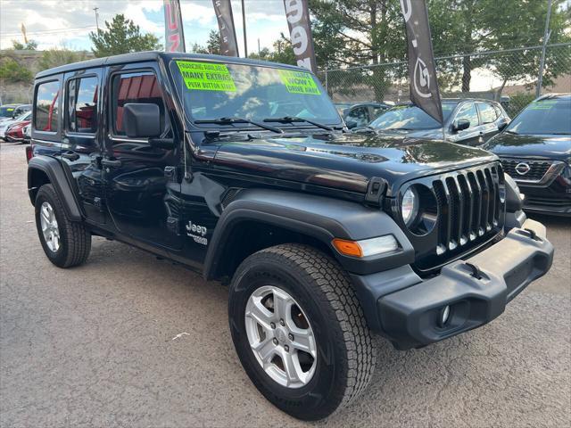 used 2020 Jeep Wrangler Unlimited car, priced at $26,495