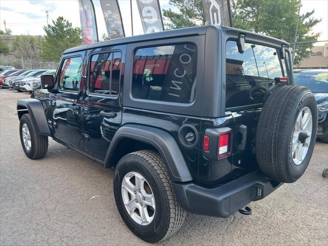 used 2020 Jeep Wrangler Unlimited car, priced at $26,495