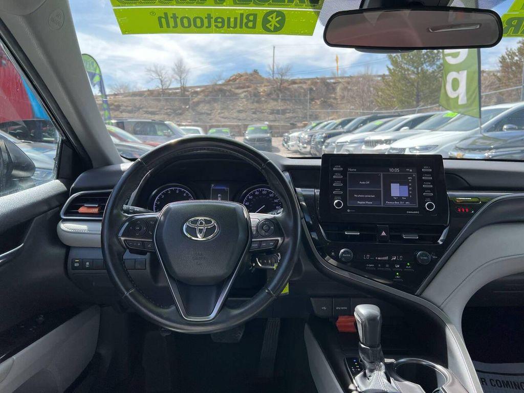 used 2022 Toyota Camry car, priced at $22,495