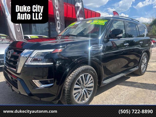 used 2021 Nissan Armada car, priced at $27,495