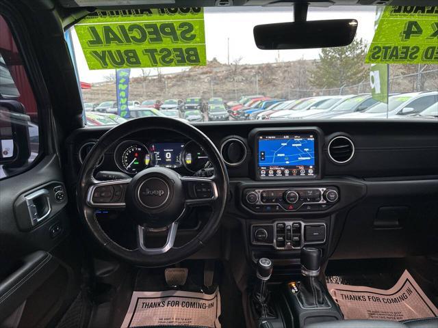 used 2022 Jeep Wrangler Unlimited 4xe car, priced at $30,495