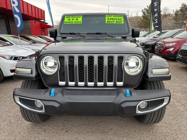 used 2022 Jeep Wrangler Unlimited 4xe car, priced at $30,495