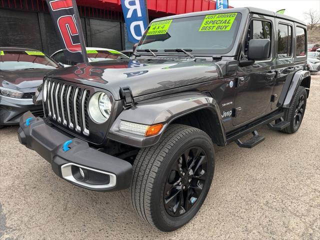 used 2022 Jeep Wrangler Unlimited 4xe car, priced at $30,495