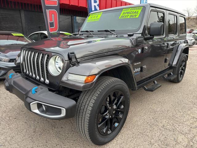 used 2022 Jeep Wrangler Unlimited 4xe car, priced at $30,495