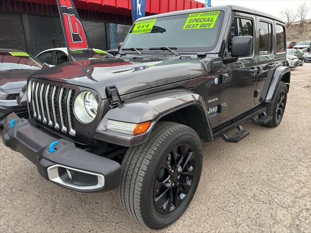 used 2022 Jeep Wrangler Unlimited 4xe car, priced at $30,495