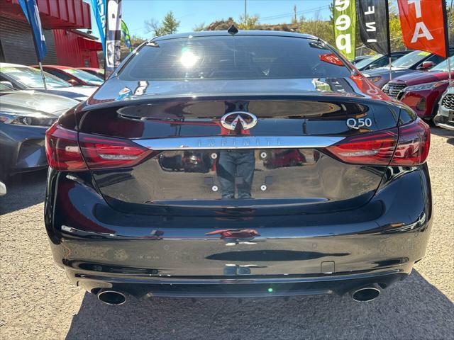 used 2021 INFINITI Q50 car, priced at $22,995