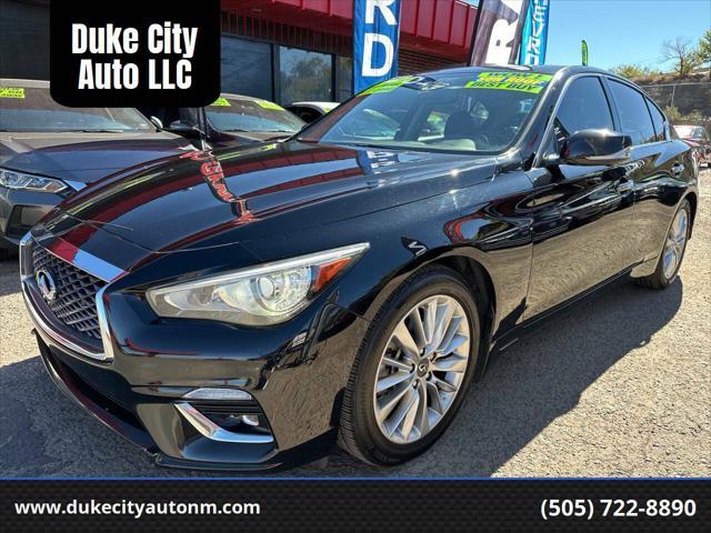 used 2021 INFINITI Q50 car, priced at $22,995