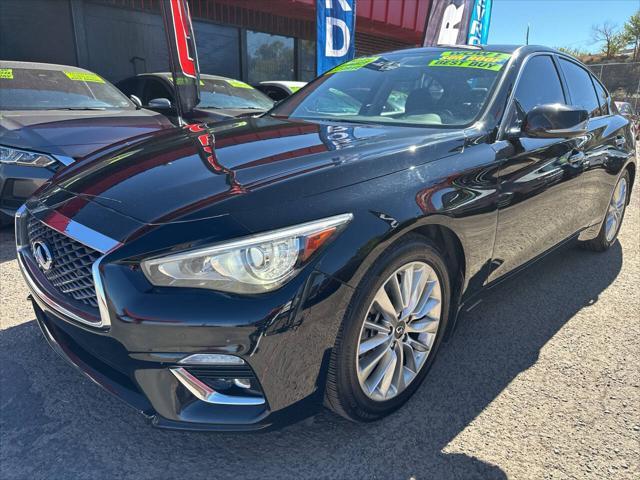 used 2021 INFINITI Q50 car, priced at $22,995