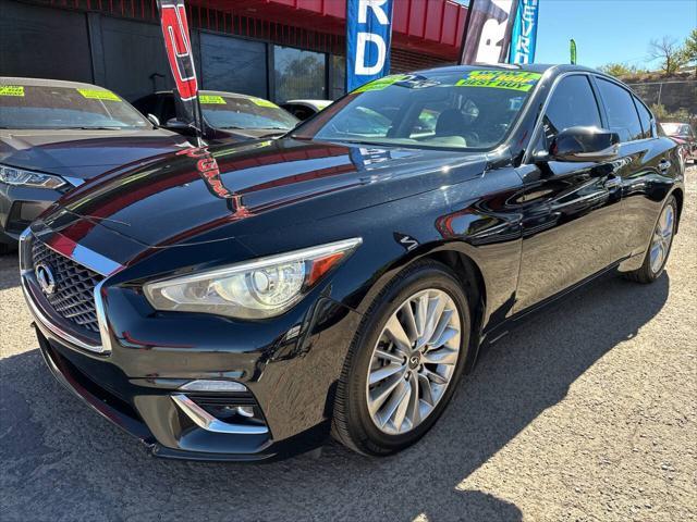 used 2021 INFINITI Q50 car, priced at $22,995